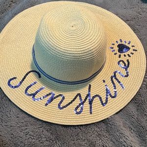 Sunshine girls beach hat